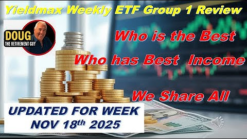 YieldMax Weekly ETF Report — Top Income Performers After the ULTY Split!