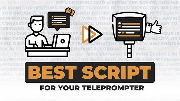 How to create the BEST SCRIPT for your Teleprompter [Step by Step]