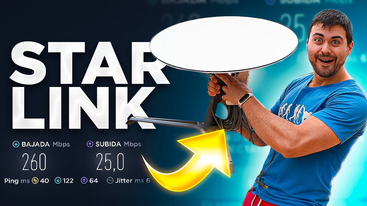 Starlink, así es tener INTERNET de alta velocidad en cualquier parte ...