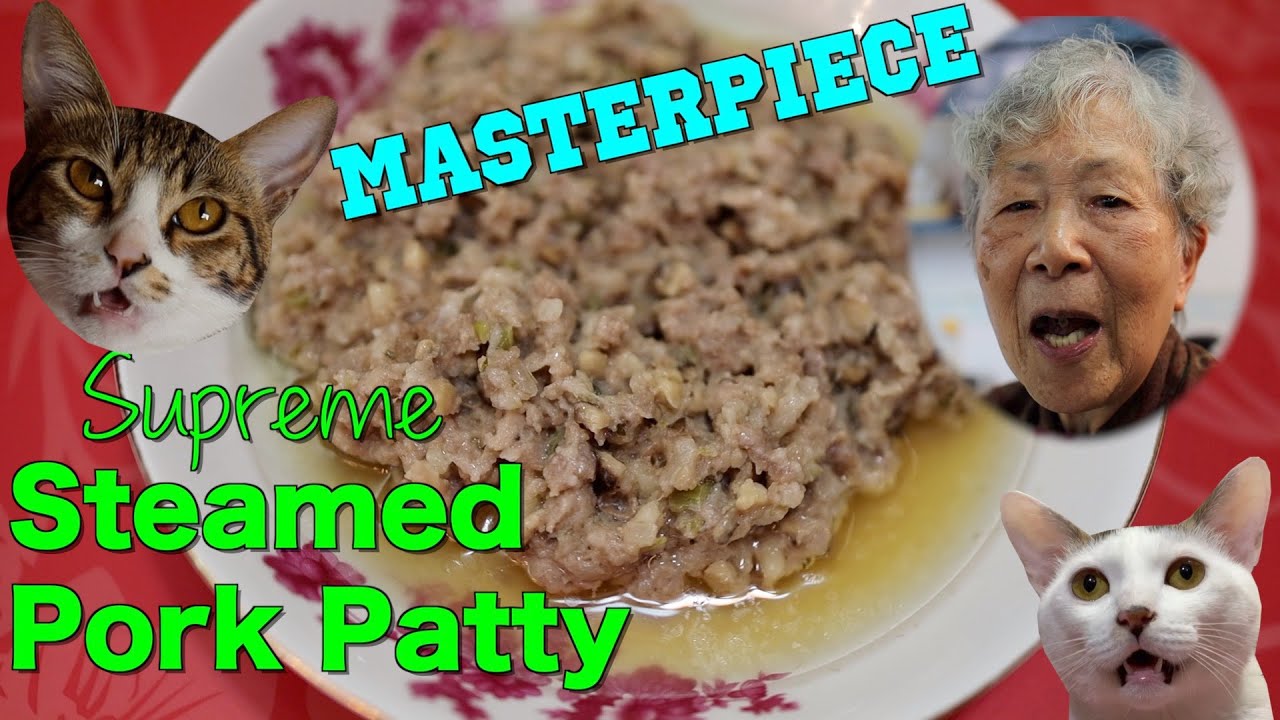 [Hong Kong Recipe] : Supreme Steamed Pork Patty | LetsCookHongKongFood