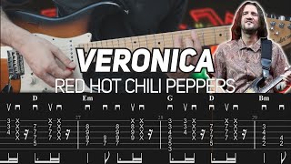 Red Hot Chili Peppers - Veronica (Guitar lesson with TAB)