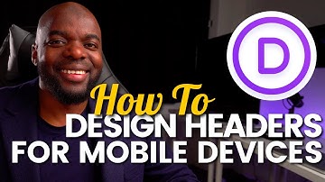 Divi Theme Tutorial | How to design headers for mobile devices