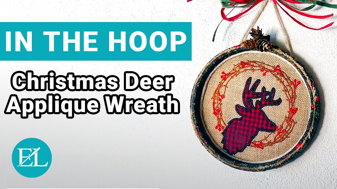 DIY Embroidery Hoop Christmas Ornaments - Kippi at Home