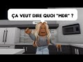 Quand ta mre ne sait pas ce que a veut dire mdrmeme roblox