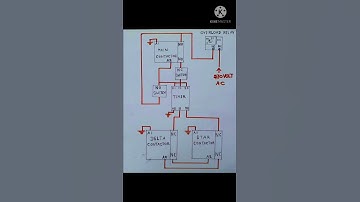 star delta starter timer connection