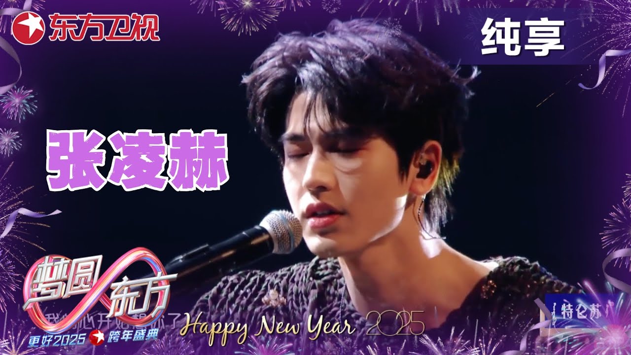 #张凌赫 吉他弹唱《我是真的受伤了》，舒缓的歌声在浅痛中似一味安慰剂，给彼此救赎的力量！｜#2025东方卫视跨年 ｜#张凌赫｜CLIP