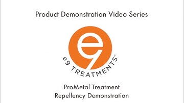 e9 Video Series: Repellency Demonstration (Captioned)
