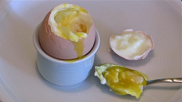 Das perfekte Frühstücksei-So mache ich ein Frühstücksei-meine Methode Frühstückseier kochen