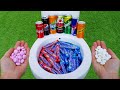 Cola, Schweppes, Pepsi, Fanta, Sprite, Cappy, Red Bull and Mentos in the toilet !! Collection videos