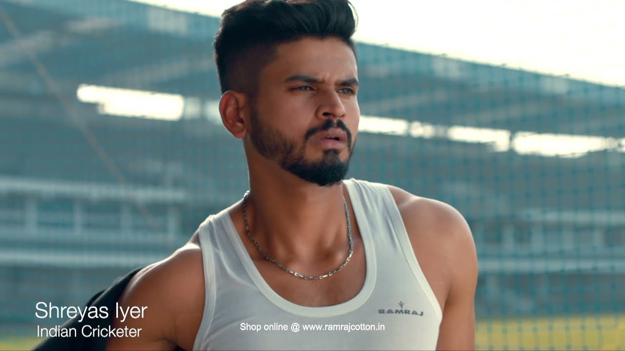 Ramraj Vest - For the Best comfort & Convenience, Cricketer Shreyas Iyer