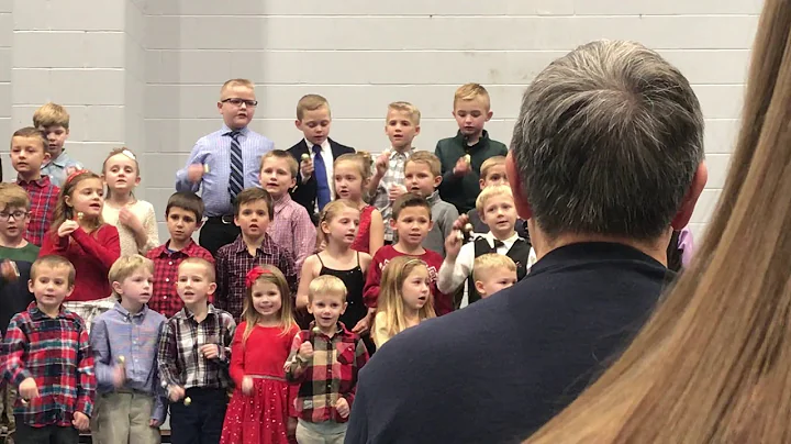 SMS Christmas Program - Noah 1st Grade: December 13, 2018