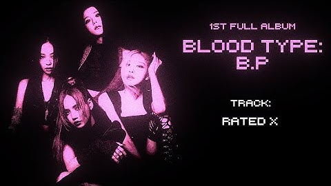 BLACKPINK - ‘Rated X’ (Official Audio)