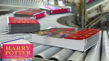 Books Production Process: Paper making Factory Mass Manufacturing Process of Books Step by Step