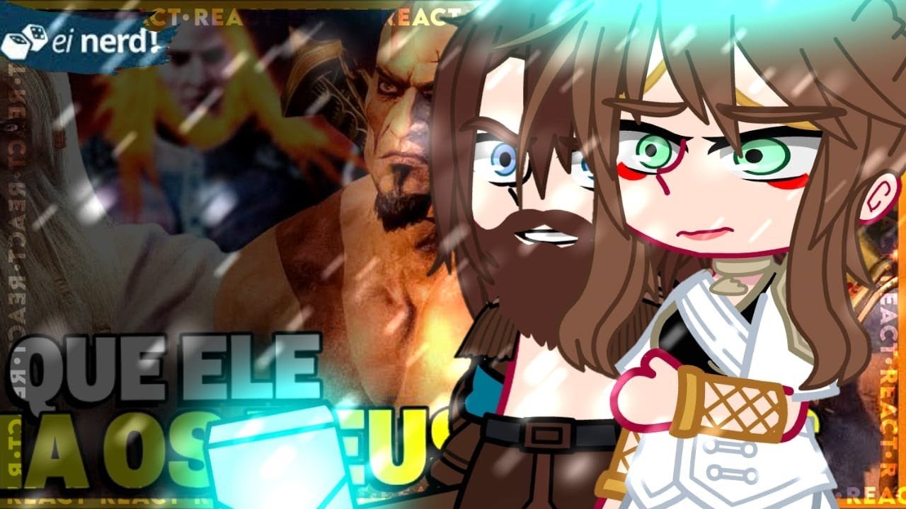 [GC] Deuses (GOW) reagindo: POR QUE O KRATOS MATOU TODOS OS DEUSES? - EI NERD