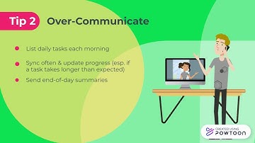 5 Remote Working Tips: HR for Humans Animated Explainer Series
