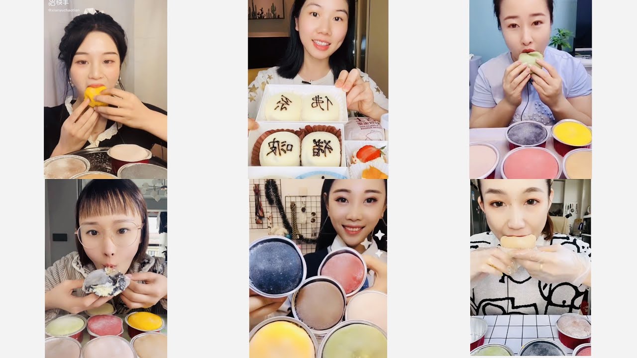 ASMR 22 Minutes Special of Eating MOCHI Mukbang |먹방 | 饮食表演 | การแสดงการกิน| 食事ショー