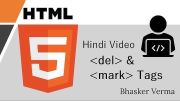 HTML tutorial for beginners in Hindi #12 | Display Deleted and Marked Text using Del and Mark Tag
