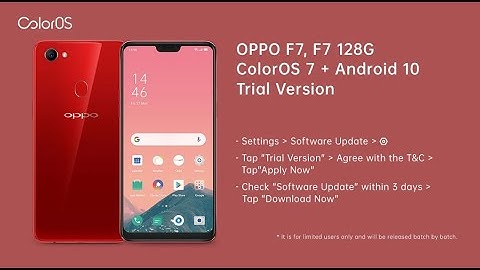 Oppo F7/F7 128G Coloros7+Android 10|Trial version form |Only 2000 user hurry up |Anu tech