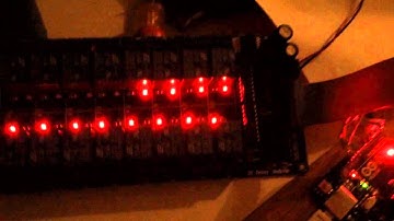 12 channels of Vixen with Arduino
