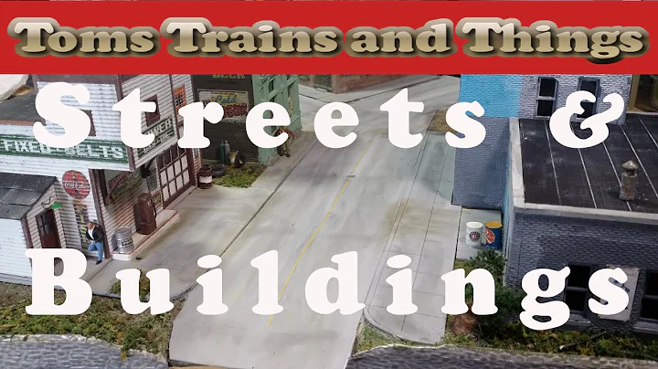 Model Railroad Streets & Sidewalks & Structures