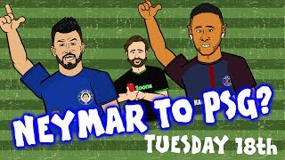 NEYMAR TO PSG? Aguero to Chelsea? Robertson to Liverpool (Transfer News)