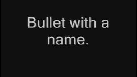 Nonpoint - Bullet With a Name on It
