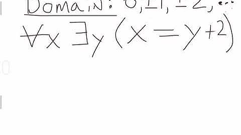 Nested Quantifier Example