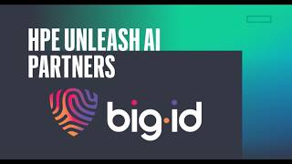 Unleash AI: BigID - BigID on HPE Private Cloud AI