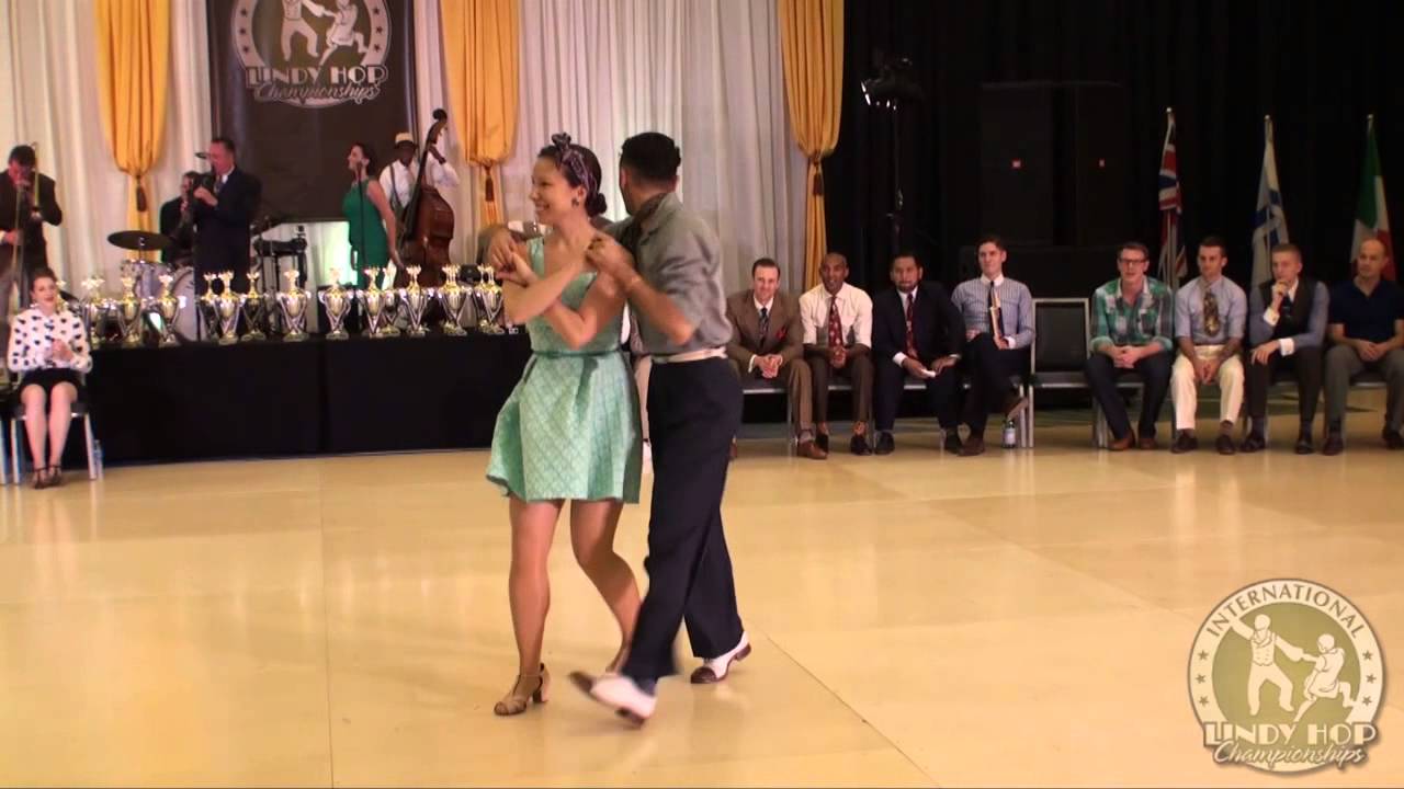 ILHC 2014 - Invitational Lindy JnJ - Vincenzo Fesi & Naomi Uyama