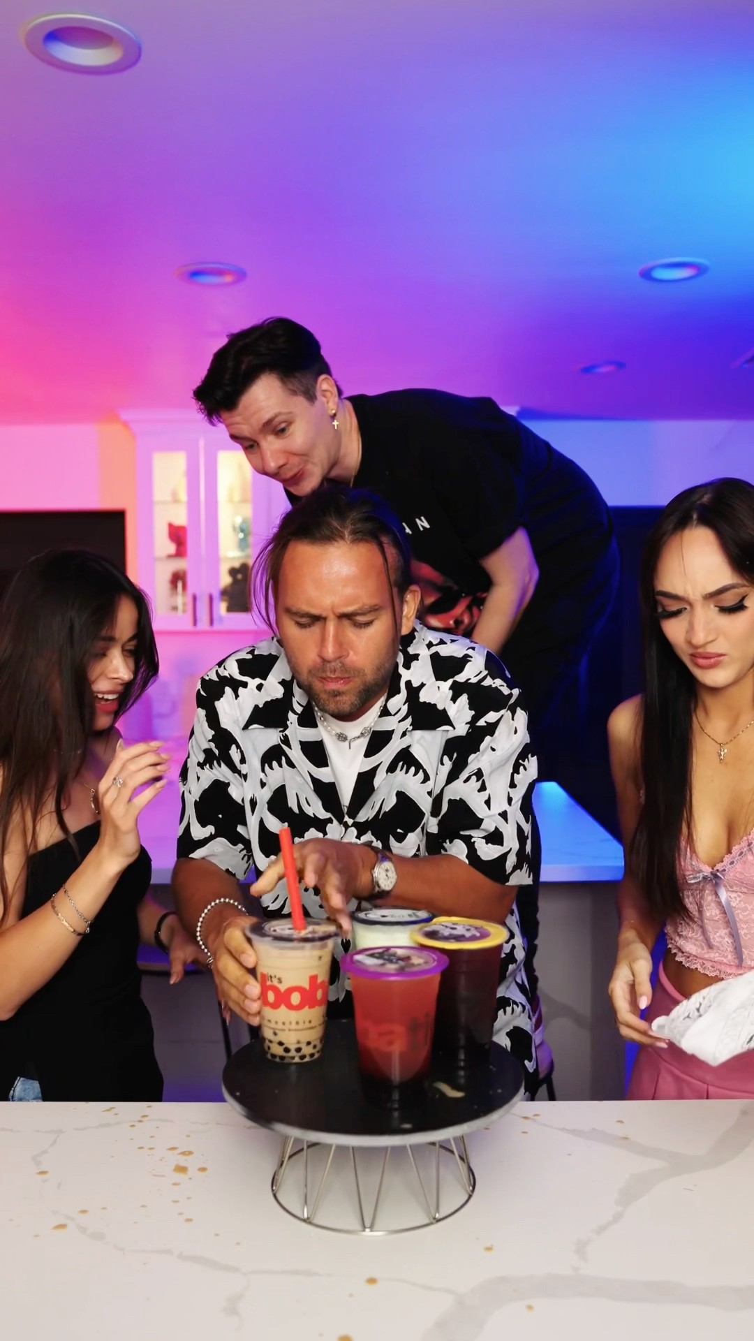 BOBA CHALLENGE of 2024 ? / XO TEAM TikTok #shorts #tiktok