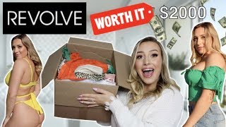 I SPENT $2000 ON REVOLVE CLOTHING WAS IT WORTH IT? | Jessie Sims