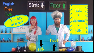 Learn English in the Science Lab: Sink or Float