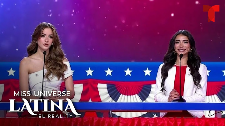 Jelly Gilart y Andrea Aguilar debaten en el Reto de Nominación | Miss Universe Latina, El Reality