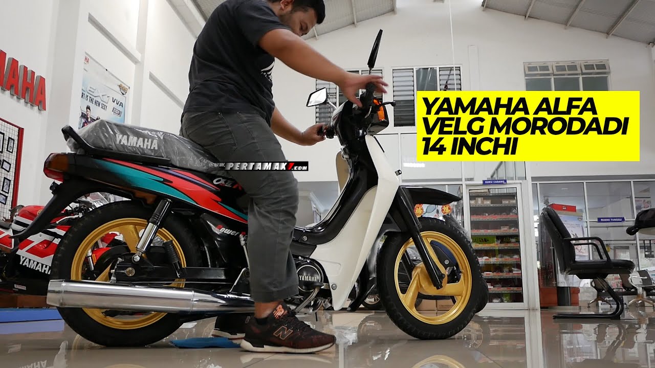 Modifikasi Yamaha Alfa IIR Velg Morodadi Ring 14 Wonogiri Sukses Xd83exdd11 YouTube