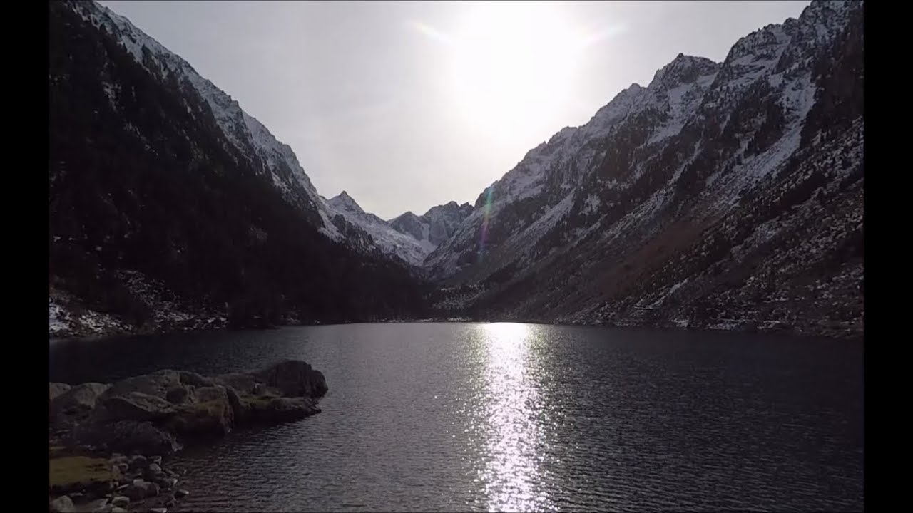 Chemin des Cascades, Lac de Gaube (Trail) / Le lac (Indochine)
