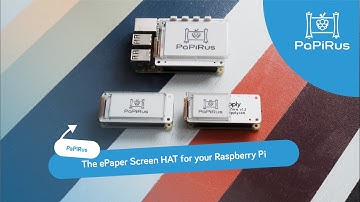 PaPiRus - The ePaper Screen HAT for your Raspberry Pi