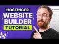 Hostinger Website Builder Tutorial (2026) - Step by Step