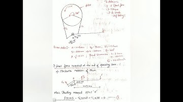 Problem on Differential band brake