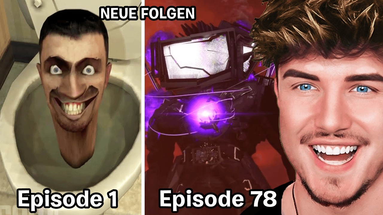 Die komplette Geschichte von Skibidi Toilet: Alle Folgen 1–78!