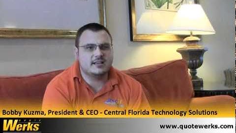 QuoteWerks Testimonial - Bobby Kuzma ASCII Orlando 2011