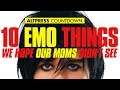 10 Emo Things We Hope Our Moms Didn't See