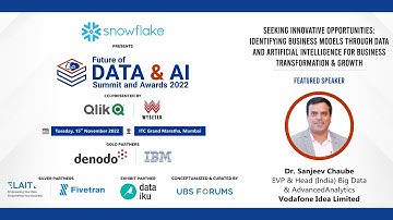 Future of Data & AI Summit & Awards 2022 - Seeking Innovative opportunities