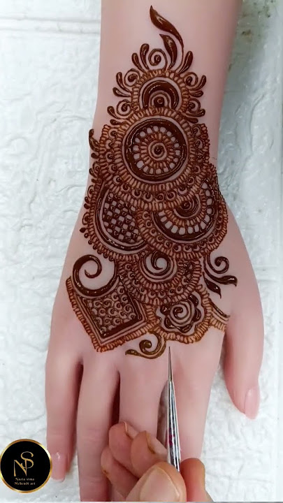 mehndi tutorial