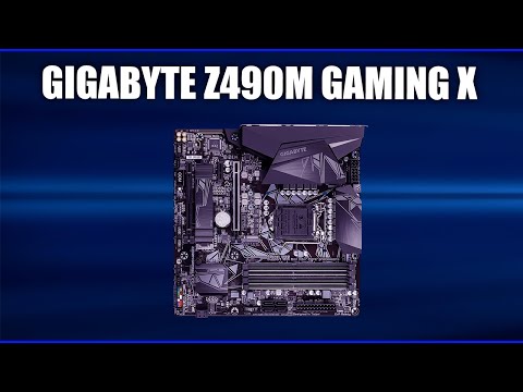 Материнская плата Gigabyte Z490M GAMING X