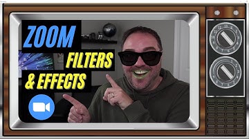 How to Change ZOOM Video Filters & Effects