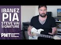 Ibanez Steve Vai Signature PIA Guitar Demo - World Exclusive 1st Playthrough ft. Lee Wrathe