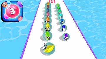 Marble Run 3D Gameplay 🌈⚽️🔥 All Levels 1-2