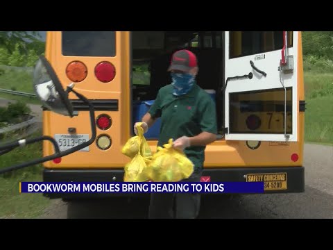 Johnson City Schools Book Mobile hits the street for the first time this summer.