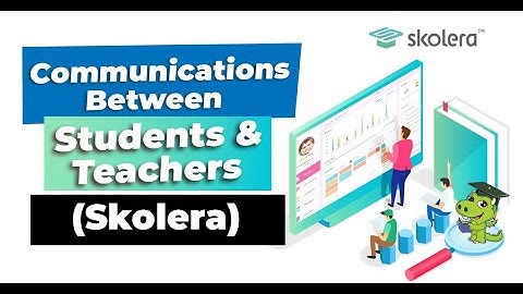 Communication between students and teachers on Skolera LMS
