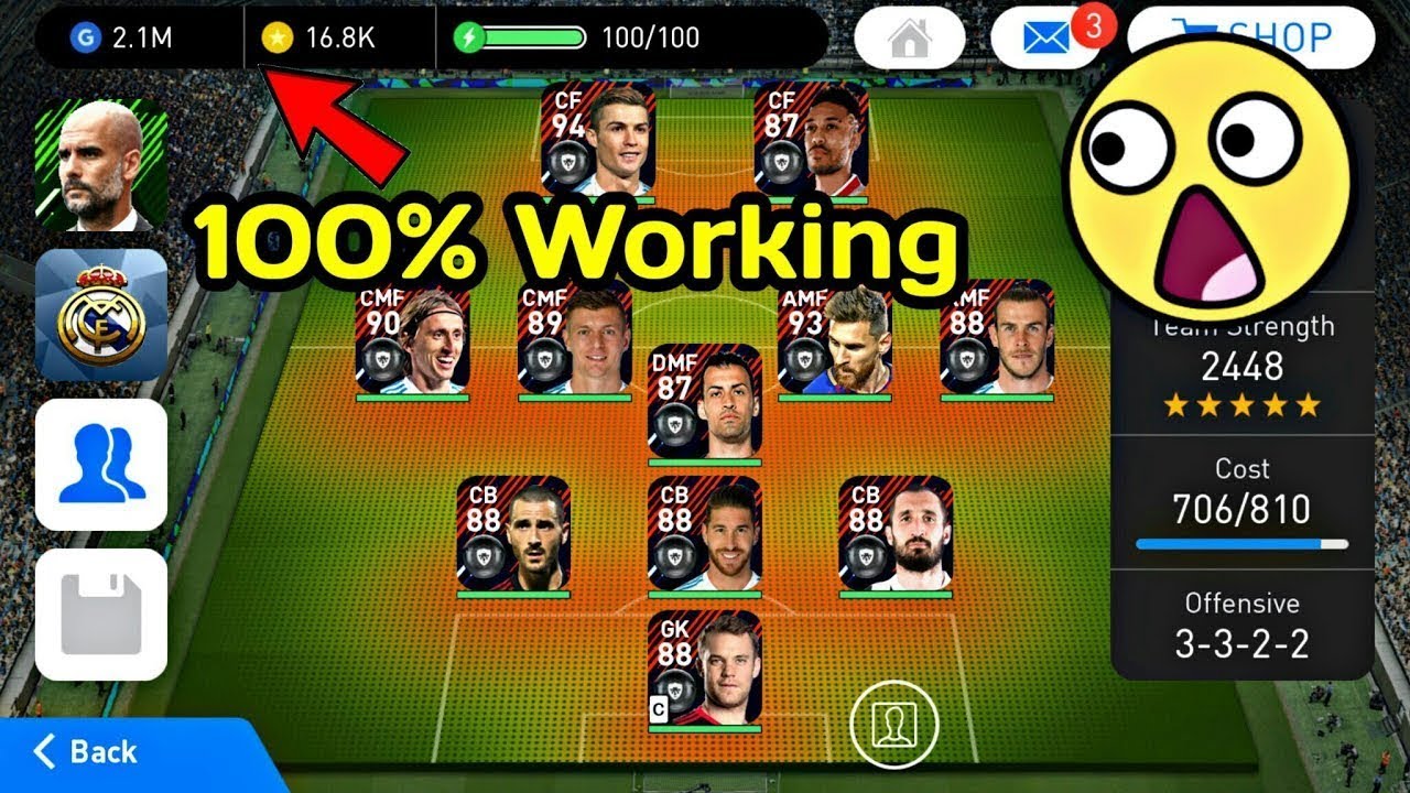 Pes 2019 Hack | Unlimited Coins and Gp | Android , Ios | PES 2018 GP ... - 